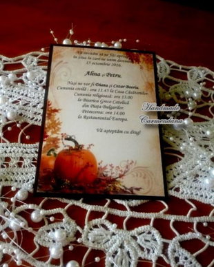 Invitatie toamna