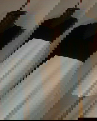 ROCHIE JERSE ALB NEGRU