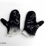 vandut Manusi cu un deget, impaslite - Black&White