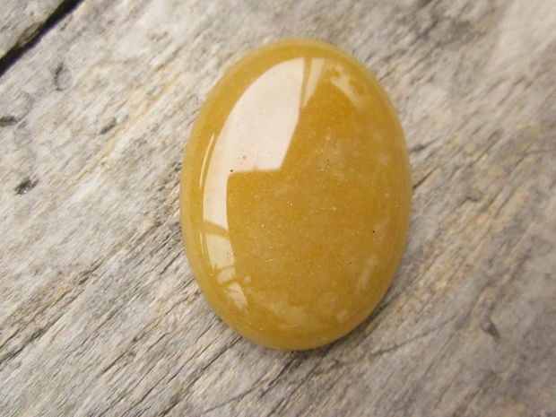 Cabochon aventurin galben, 40x30mm