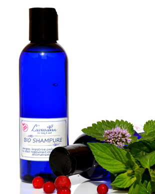 Tester Bio-Shampure-sampon impotriva caderii parului cu efect regenerant,revitalizant,antimatreata