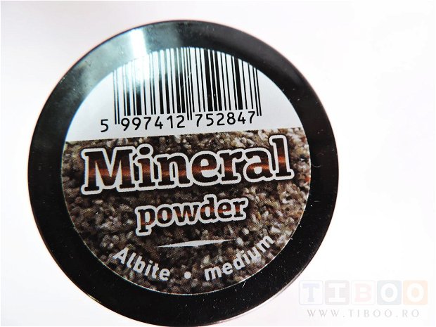 Pudra minerala- Albite-mediu- 130 gr