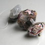 Agate Crab Fire - 3 buc. (R4)