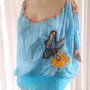 Bluza impaslita si crosetata - Butterfly