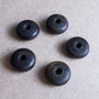 Margele corn de bivol - 5 buc  - 14 x 6 mm