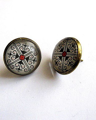 Cercei cu motiv traditional 27605