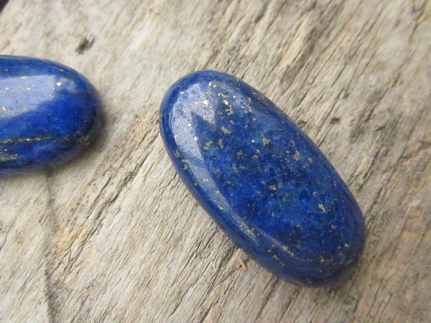 Cabochon lapis lazuli, 30x15mm