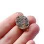 Conector  titanium druzy  electroplacat