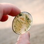 Cabochon agata moss  - lamela
