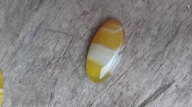 Cabochon agata 30x15 mm