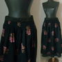 FUSTA AMPLA BUMBAC FLORAL