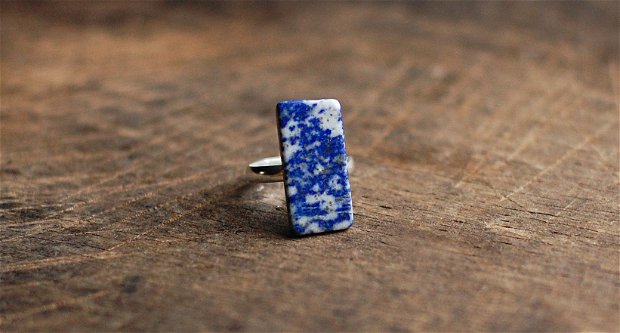 Inel cu Lapis Lazuli -  reglabil