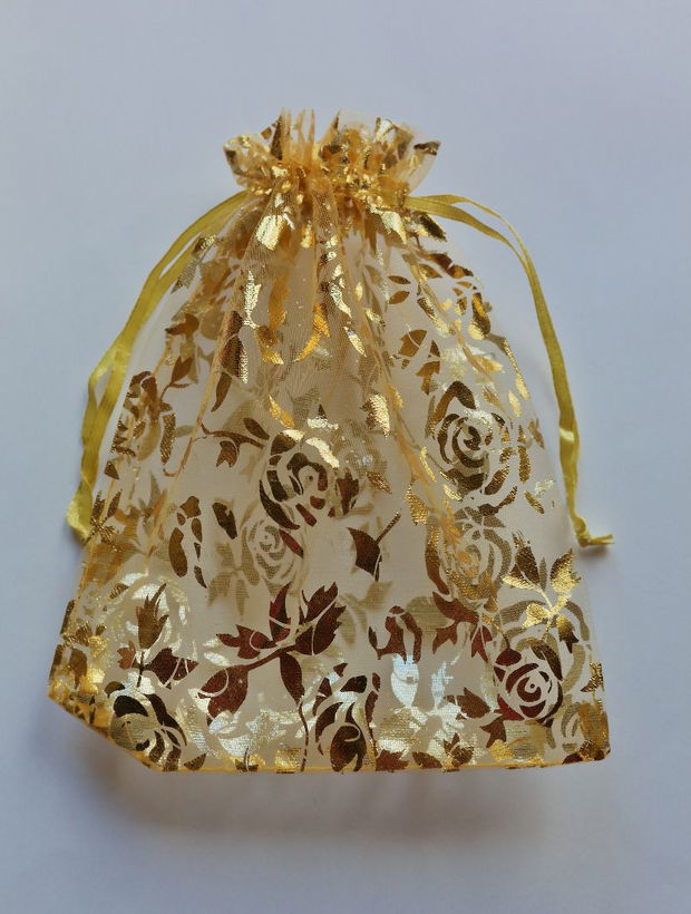Saculet organza 13x16cm