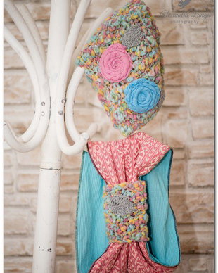 set  caciula si esarfa, gingas,cochet,finut