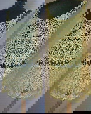 ROCHIE DANTELA GALBEN PAI