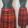FUSTA STOFA LANA TARTAN