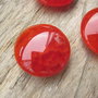 Cabochon agata 25mm, rotunjit pe ambele fete