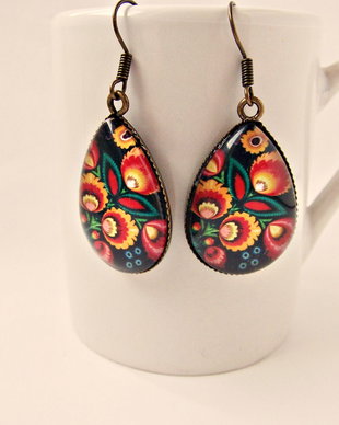 Cercei Teardrop Etno