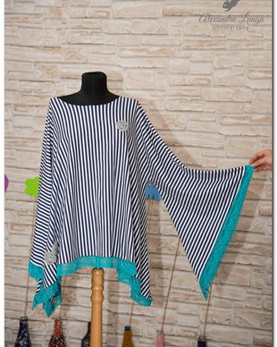 bluza- dungata,dantelata,evazata