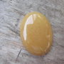 Cabochon aventurin galben, 40x30 mm
