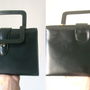 GEANTA VINTAGE BOX PIELE NATURALA