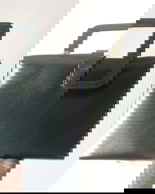 GEANTA VINTAGE BOX PIELE NATURALA