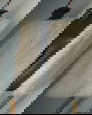 H&M VESTA BLANA ARTIFICIALA