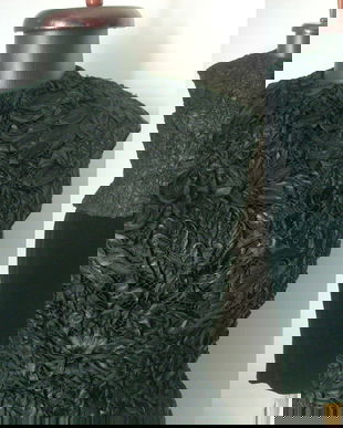 Rochie seara catifea si danela soutache