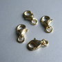 Inchizatori argint aurit (vermeil) 9 mm