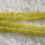 Agate galben - lamaie rondele mici fatetate sir aprox 18.5 cm