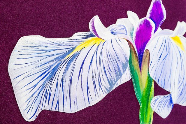 Poseta Plic Japanese Iris