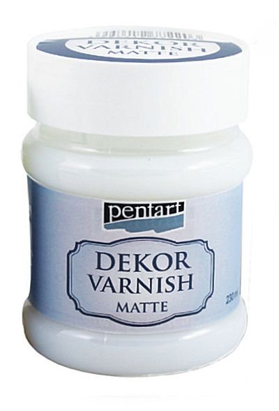Lac mat pe baza de apa- 230 ml- Dekor Varnish