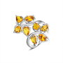 Inel cuart citrine