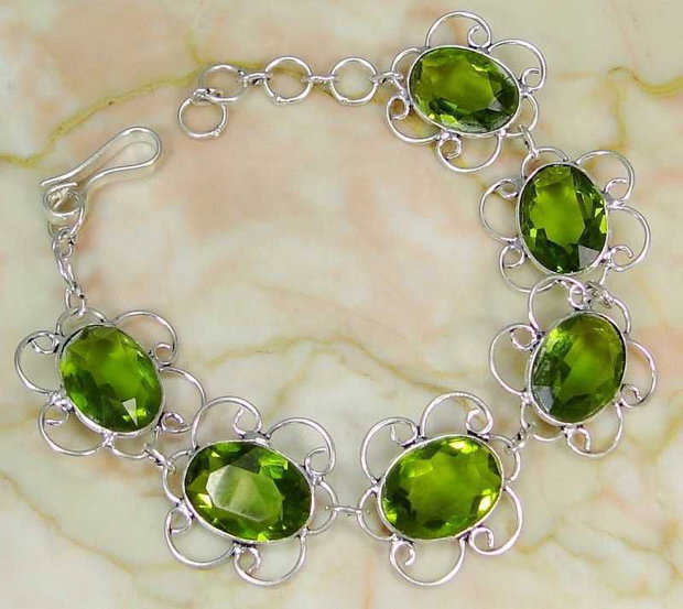 Bratara cuart peridot 1