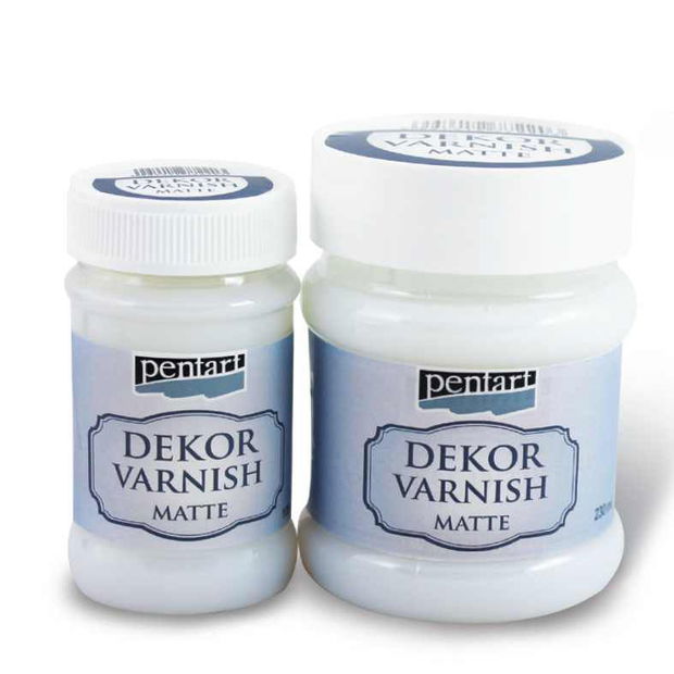 Lac decorativ pe baza de apa Dekor Varnish- mat- 100 ml