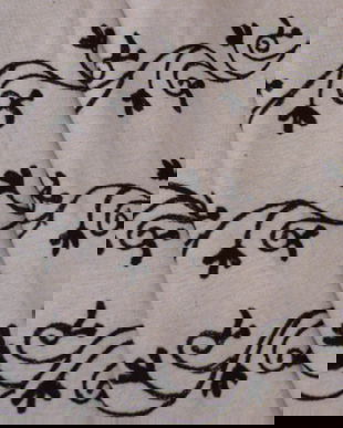 Traversa cu broderie