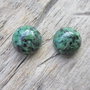Cabochon jasp 10mm (2 buc)