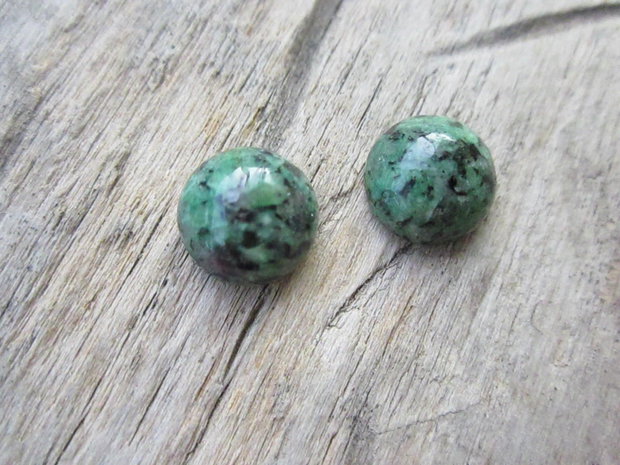 Cabochon jasp 10mm (2 buc)