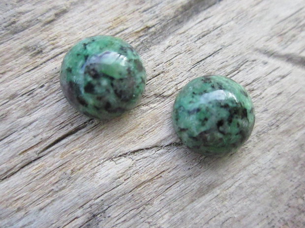 Cabochon jasp 10mm (2 buc)