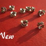 Coronita din argint antichizat aprox 3.5x6 mm