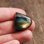Cabochon Labradorit  lacrima spectrolit