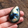 Cabochon Masiv  - Labradorit - lacrima spectrolit