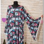 rochie cu maneci evazate