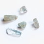 Topaz natural - rulat - netratat