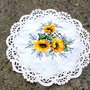 Broderie floarea-soarelui 1