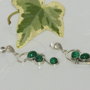 "Malachite Earrings"