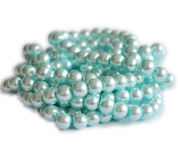 10b perle sticla albastre , 8mm ( GSLAK 260 )
