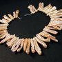 9149 - Perle Biwa, 20-30mm, 19cm