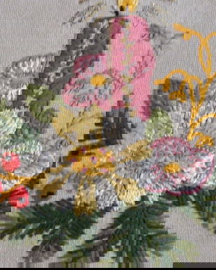 Fata de masa cu broderie Craciun