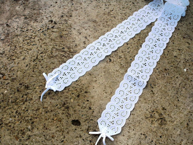 Panglica decorativa brodata 2